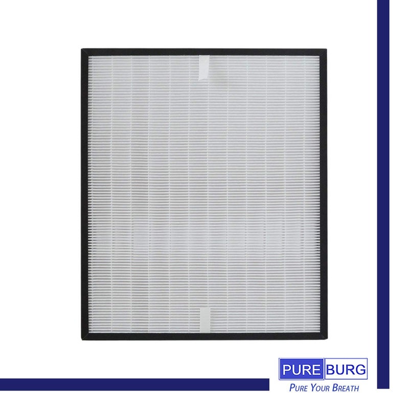 PUREBURG AP350F Replacement Filter Compatible with Envion Allergy Pro AP350 Air Purifier, H13 HEPA High-efficiency Air Clean Dust 1-Pack - Image 4